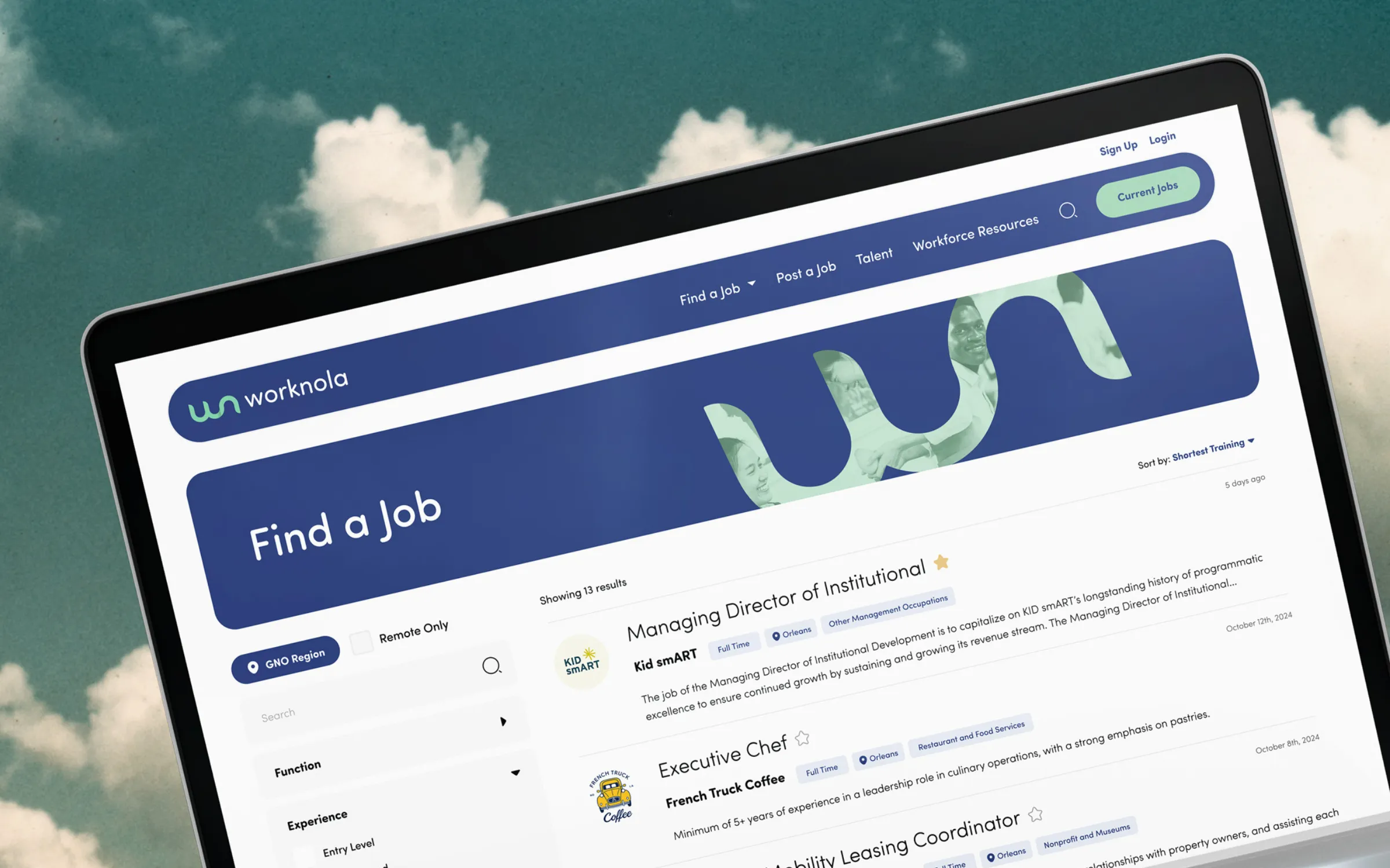 Regional Job Board + Data Repair platform preview